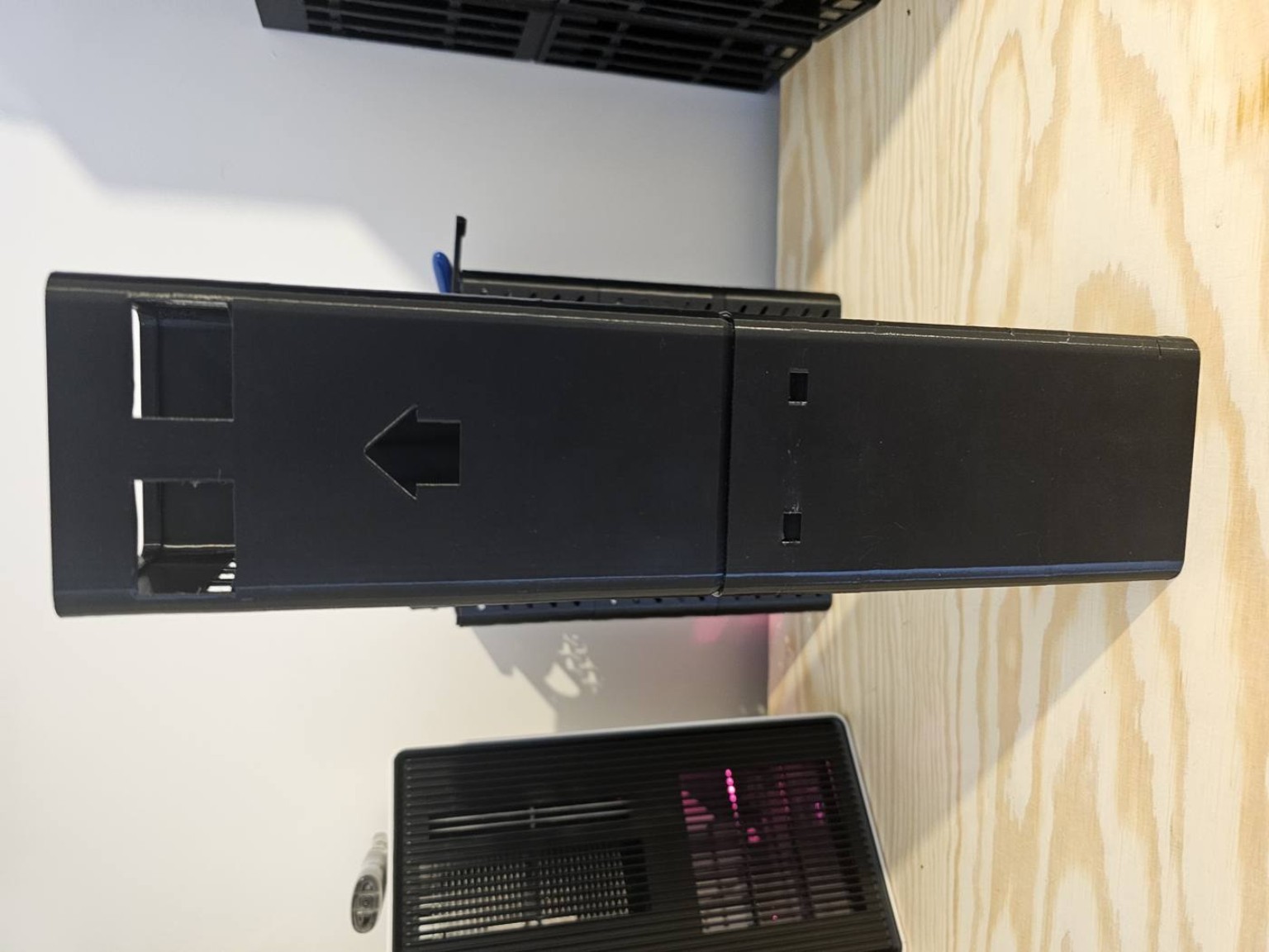 Side profile of the assembled Bioflow M prototype